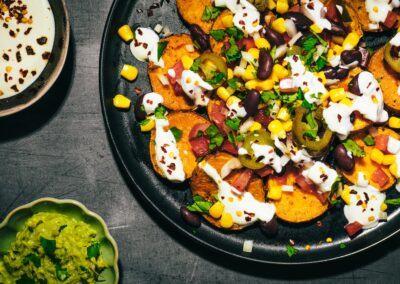 Sweetpotato Nachos