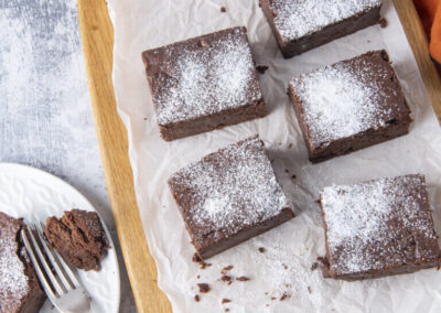Sweetpotato Air Fryer Brownies