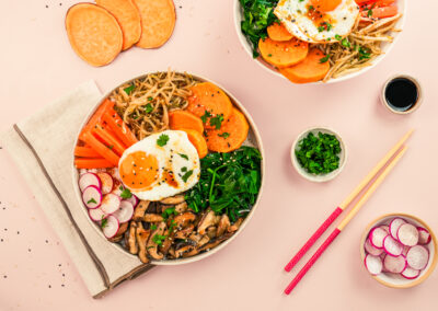 Sweetpotato Korean Bibimbap