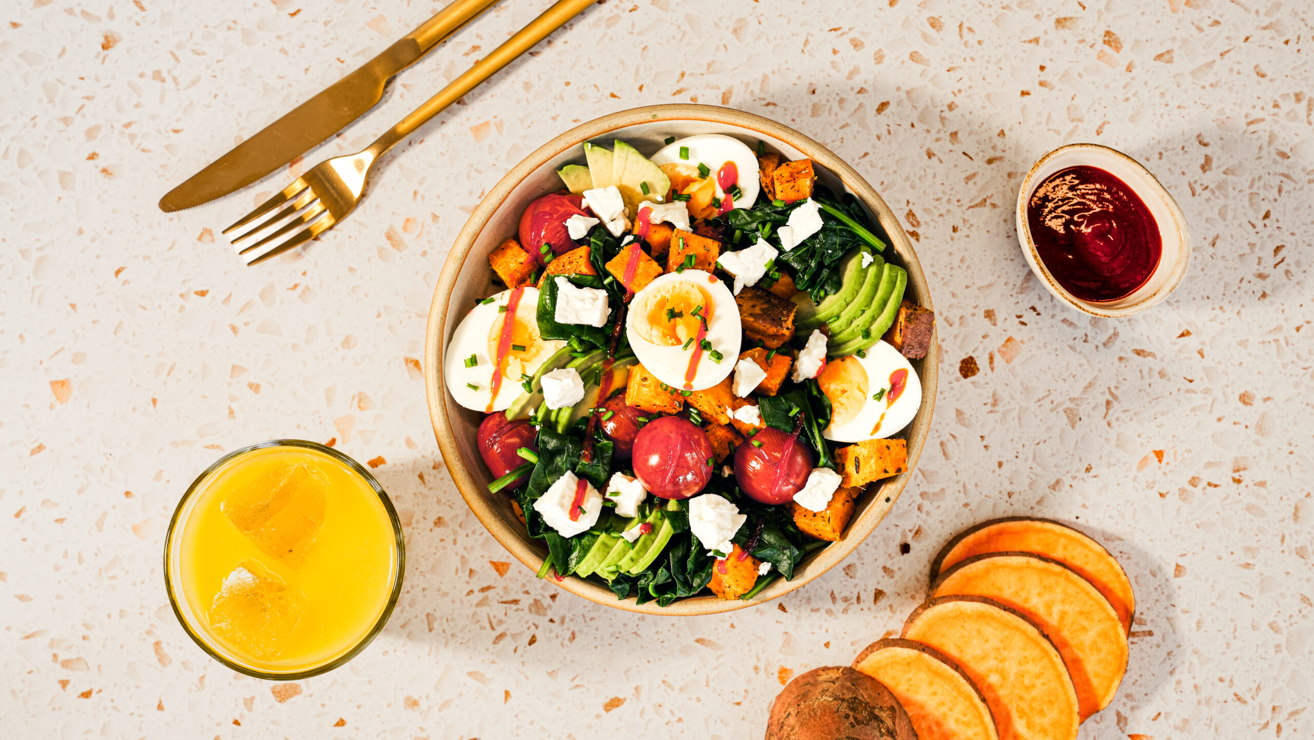 sweetpotato Savoury Breakfast Bowl