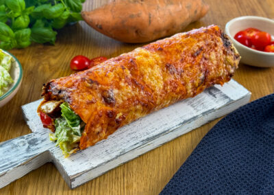 Sweetpotato Wrap Caesar Style