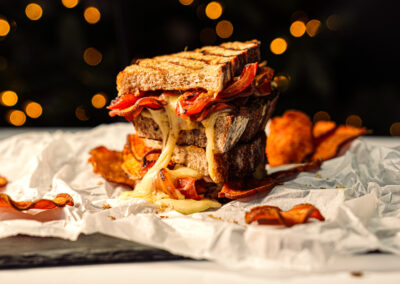 Boxing Day Sweetpotato Toastie
