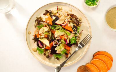 Spring Salads: Vegetarian Salad Recipes with Sweetpotato