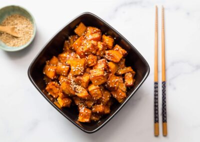 Korean Candied Sweetpotatoes