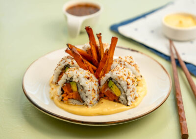 The Sweetpotato Child O’Mine Sushi Rolls