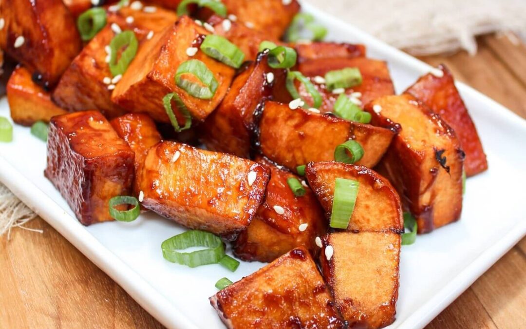 Teriyaki Glazed Sweetpotatoes