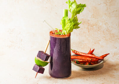 Purple Sweetpotato Bloody Mary