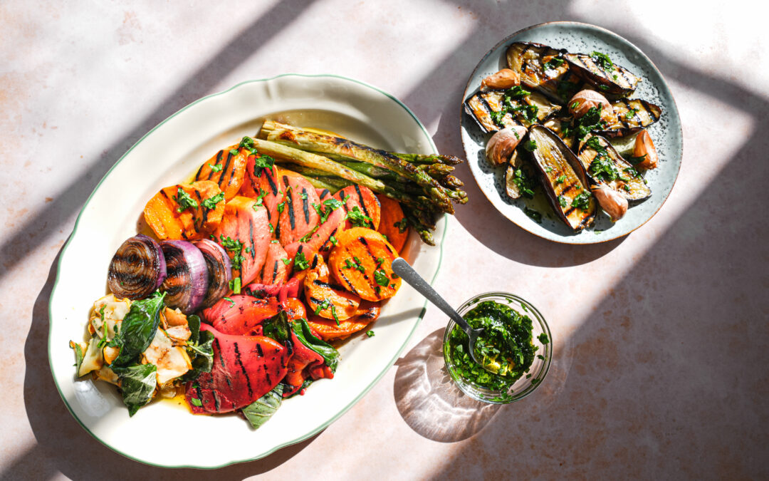 BBQ Grilled Sweetpotatoes