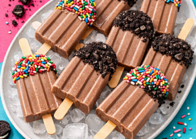 Sweetpotato Chocolate Fudgsicles